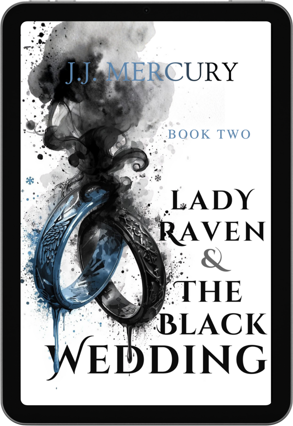 Book cover for 'Lady Raven & The Black Wedding' by J.J.