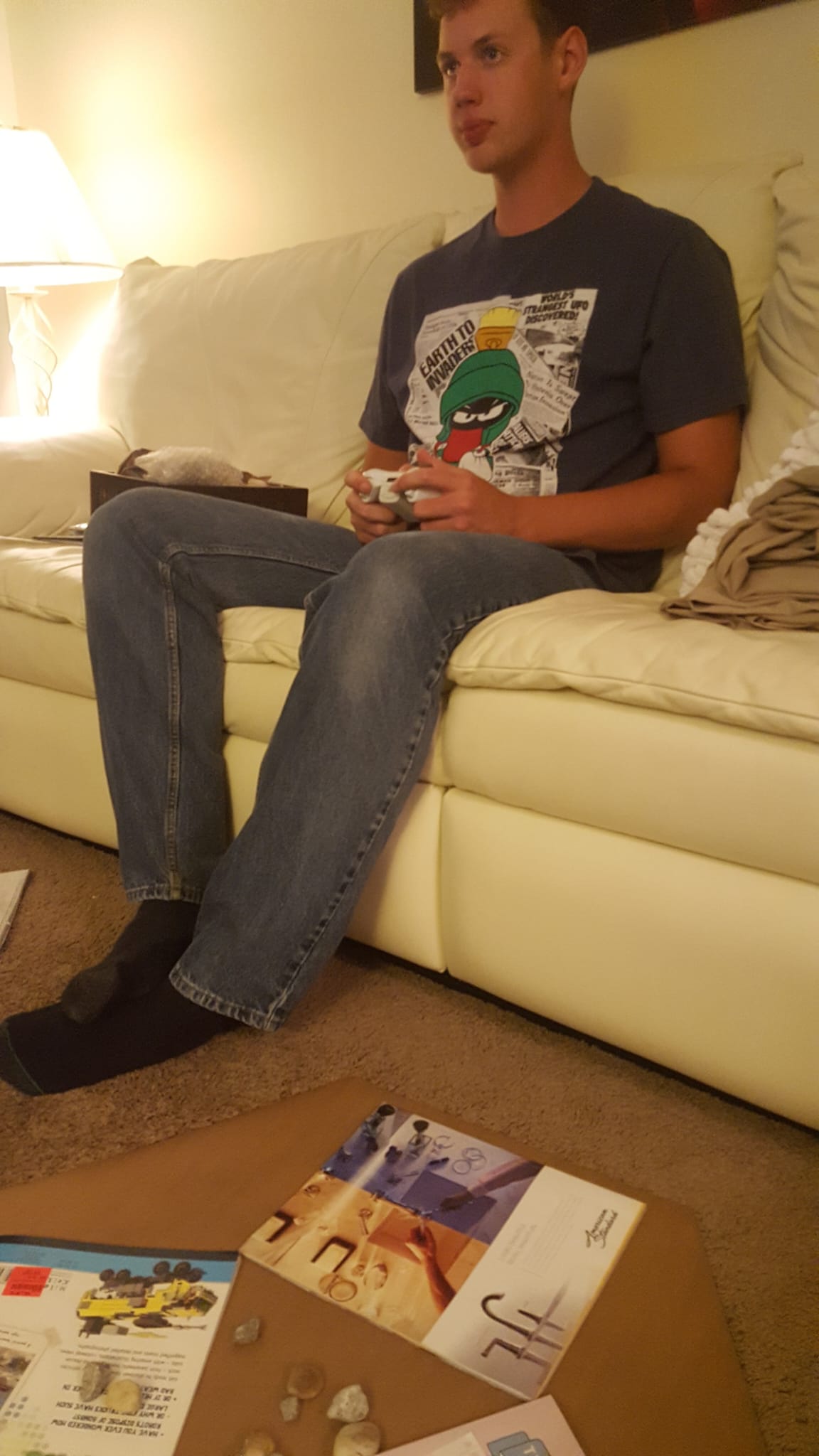 Nicholas was so young when he first came over to playtest!